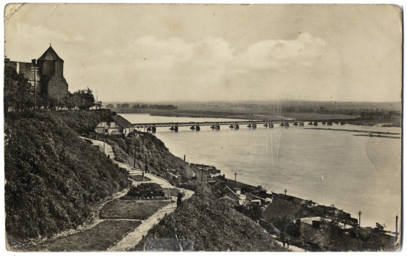 Pierwszy stały most na Wiśle (archiwum MMP)